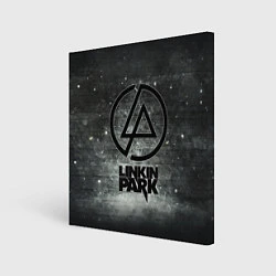 Холст квадратный Linkin Park: Wall, цвет: 3D-принт