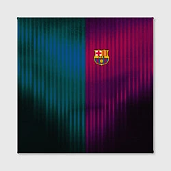 Холст квадратный Barcelona FC: Abstract 2018, цвет: 3D-принт — фото 2