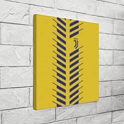 Холст квадратный FC Juventus: Creative, цвет: 3D-принт — фото 2