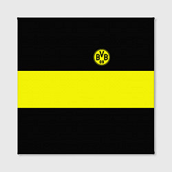 Холст квадратный Borussia 2018 Black and Yellow, цвет: 3D-принт — фото 2