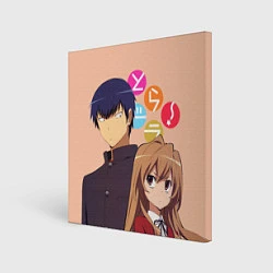 Холст квадратный ToraDora, цвет: 3D-принт