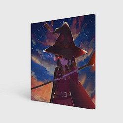 Холст квадратный KonoSuba, цвет: 3D-принт