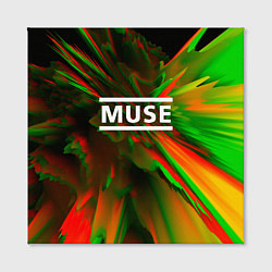 Холст квадратный Muse: Colour Abstract, цвет: 3D-принт — фото 2