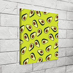 Холст квадратный Стиль авокадо, цвет: 3D-принт — фото 2