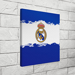 Холст квадратный Real Madrid FC, цвет: 3D-принт — фото 2