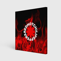 Холст квадратный RHCP: Red Flame, цвет: 3D-принт