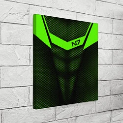 Холст квадратный N7: Green Armor, цвет: 3D-принт — фото 2