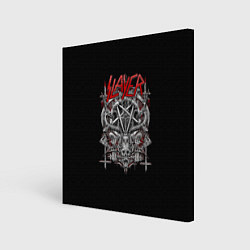 Холст квадратный Slayer: Hell Goat, цвет: 3D-принт