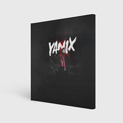 Холст квадратный YANIX: Black Side, цвет: 3D-принт