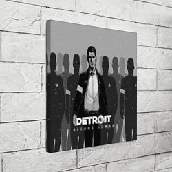 Холст квадратный Detroit: Become Human, цвет: 3D-принт — фото 2