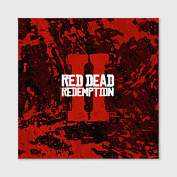 Холст квадратный Red Dead Redemption: Part II, цвет: 3D-принт — фото 2