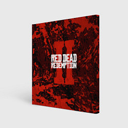 Холст квадратный Red Dead Redemption: Part II, цвет: 3D-принт