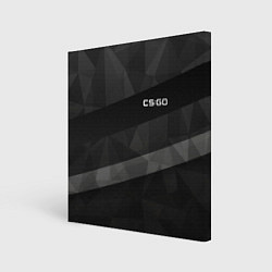 Холст квадратный CS:GO Graphite, цвет: 3D-принт