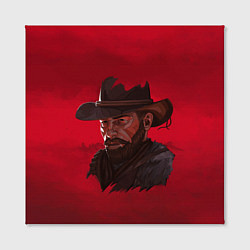 Холст квадратный Red Dead Redemption, цвет: 3D-принт — фото 2