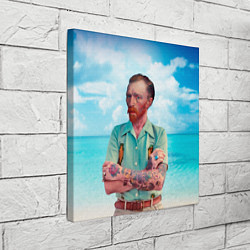 Холст квадратный Ван Гог 21 века, цвет: 3D-принт — фото 2