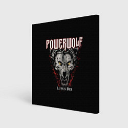 Холст квадратный Powerwolf: Lupus Dei, цвет: 3D-принт