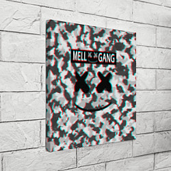 Холст квадратный Mell x Gang, цвет: 3D-принт — фото 2