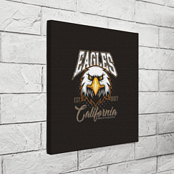 Холст квадратный Eagles California, цвет: 3D-принт — фото 2