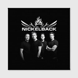 Холст квадратный Nickelback Band, цвет: 3D-принт — фото 2