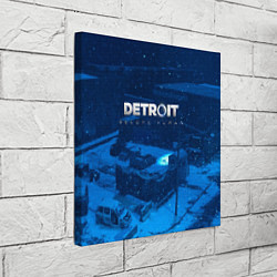 Холст квадратный Detroit: Become Human, цвет: 3D-принт — фото 2