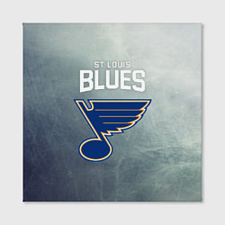 Холст квадратный St Louis Blues, цвет: 3D-принт — фото 2