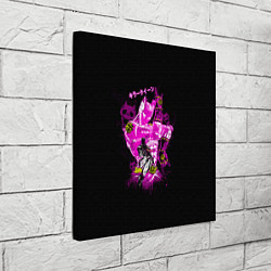 Холст квадратный Киллер Квин ЖоЖо, цвет: 3D-принт — фото 2