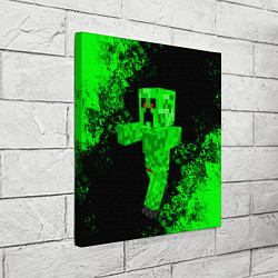 Холст квадратный MINECRAFT, цвет: 3D-принт — фото 2