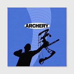 Холст квадратный Archery, цвет: 3D-принт — фото 2