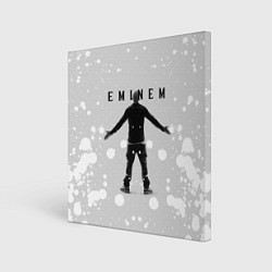 Холст квадратный EMINEM, цвет: 3D-принт