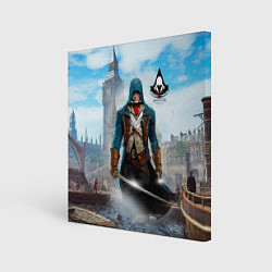 Холст квадратный Assasin's creed, цвет: 3D-принт