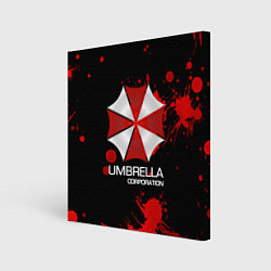 Холст квадратный UMBRELLA CORP, цвет: 3D-принт