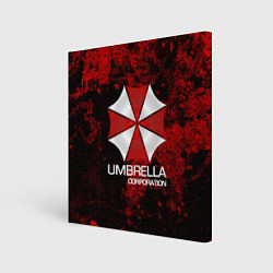 Холст квадратный UMBRELLA CORP, цвет: 3D-принт