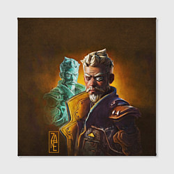 Холст квадратный Zane Flynt, цвет: 3D-принт — фото 2