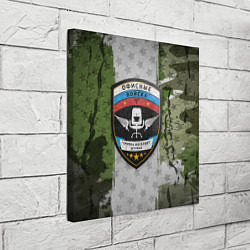 Холст квадратный Офисные войска, цвет: 3D-принт — фото 2