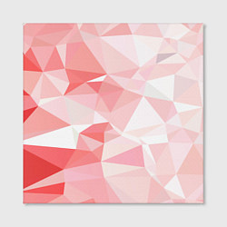 Холст квадратный Pink abstraction, цвет: 3D-принт — фото 2