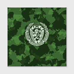 Холст квадратный Пограничные Войска, цвет: 3D-принт — фото 2