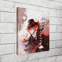 Холст квадратный Bungou Stray Dogs, цвет: 3D-принт — фото 2