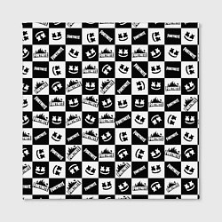 Холст квадратный Fortnite&Marshmello, цвет: 3D-принт — фото 2