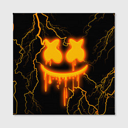 Холст квадратный Marshmello, цвет: 3D-принт — фото 2