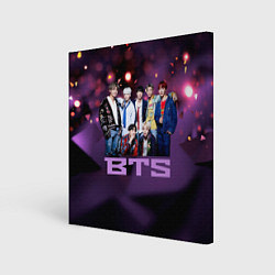Холст квадратный BTS, цвет: 3D-принт