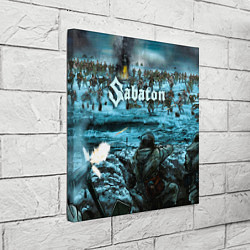 Холст квадратный Sabaton, цвет: 3D-принт — фото 2