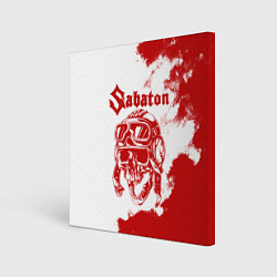 Холст квадратный Sabaton, цвет: 3D-принт