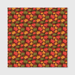 Холст квадратный Maple leaves, цвет: 3D-принт — фото 2