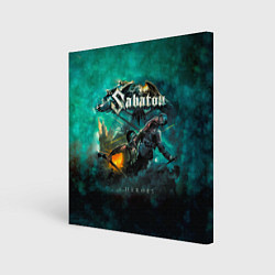 Холст квадратный Sabaton, цвет: 3D-принт
