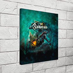 Холст квадратный Sabaton, цвет: 3D-принт — фото 2
