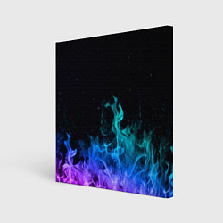 Холст квадратный Перламутровый огонь, цвет: 3D-принт