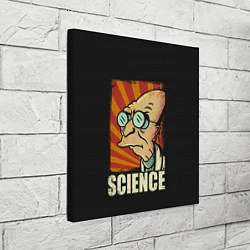 Холст квадратный Futurama Science, цвет: 3D-принт — фото 2