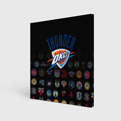 Картина квадратная Oklahoma City Thunder 2