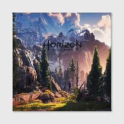 Холст квадратный Horizon Zero Dawn, цвет: 3D-принт — фото 2