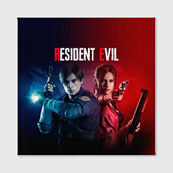 Холст квадратный Resident Evil 2, цвет: 3D-принт — фото 2